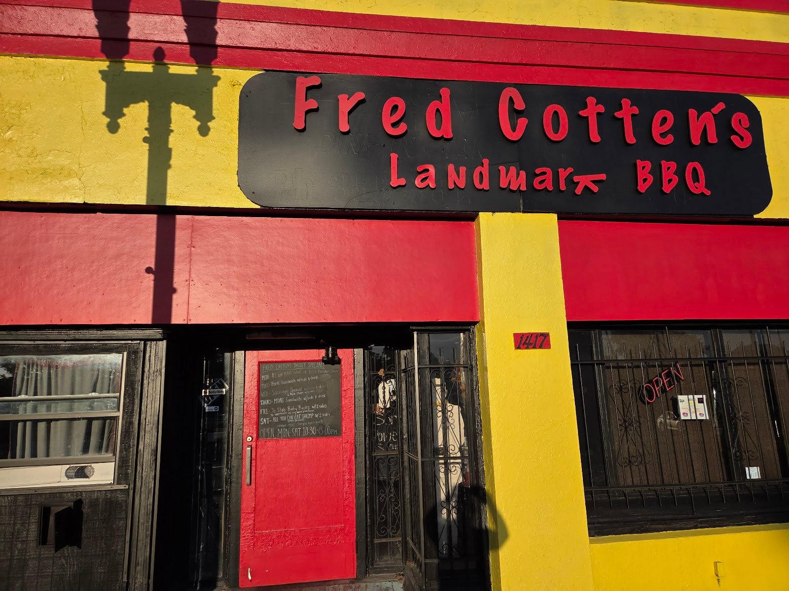 Fred Cotten's Landmark BBQ