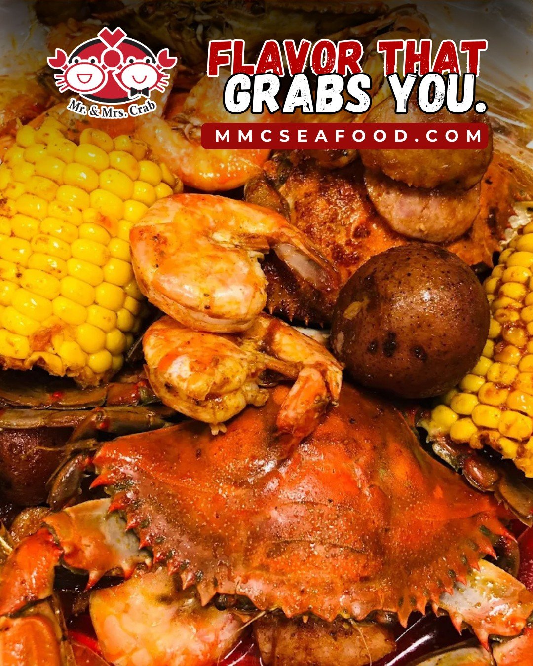 Mr. & Mrs. Crab Juicy Seafood & Bar - Gandy